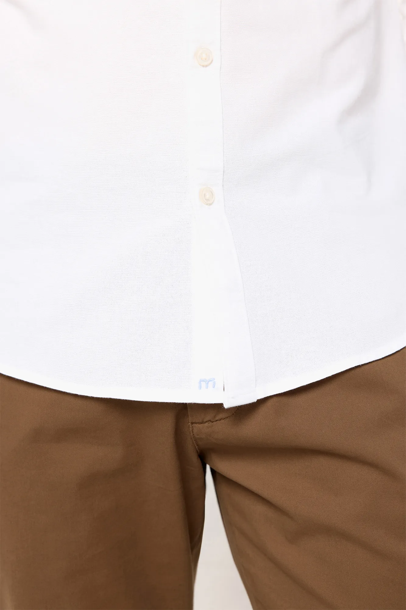 Milano Camisa Oxford Bordado