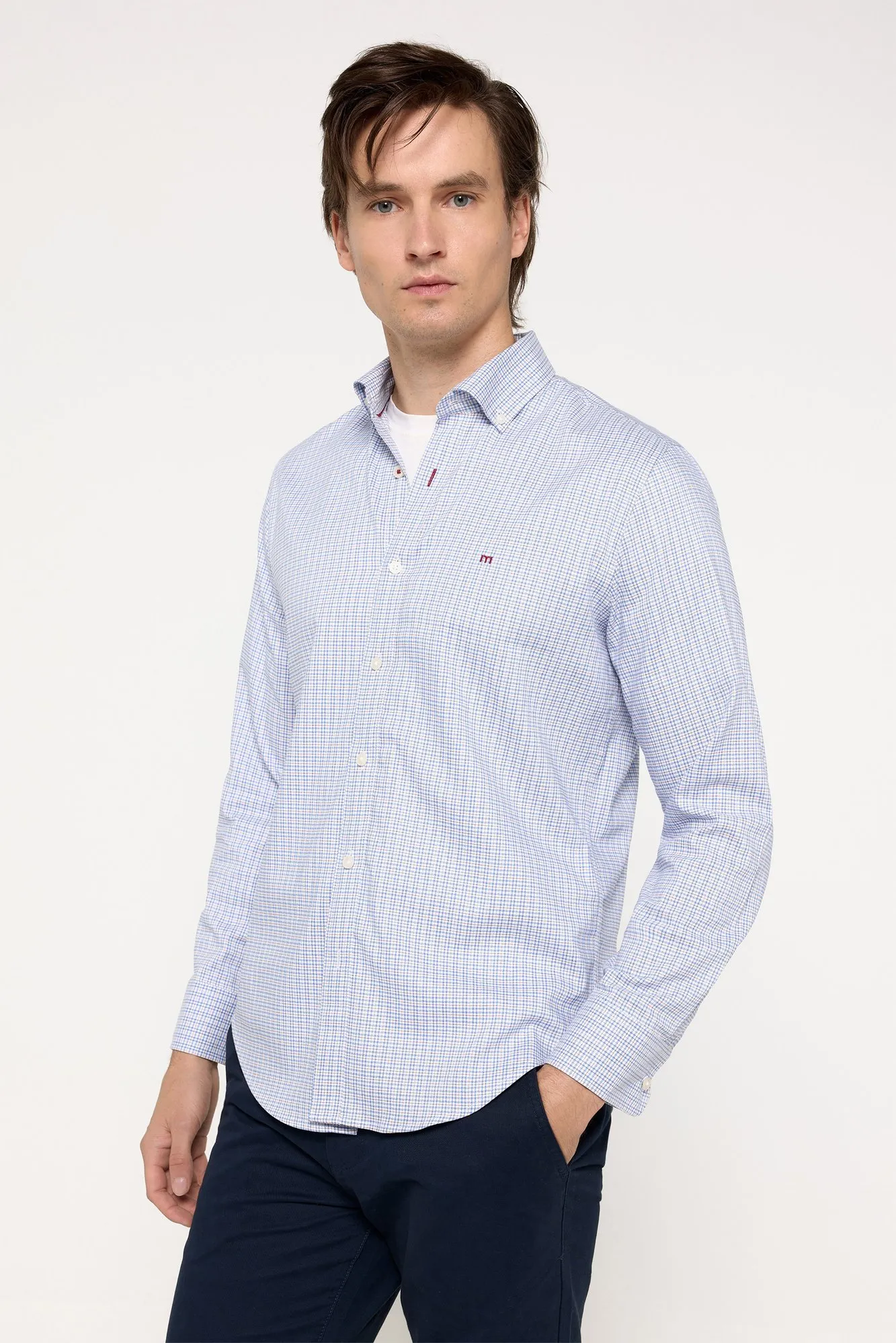 Milano Camisa Stretch Rayas