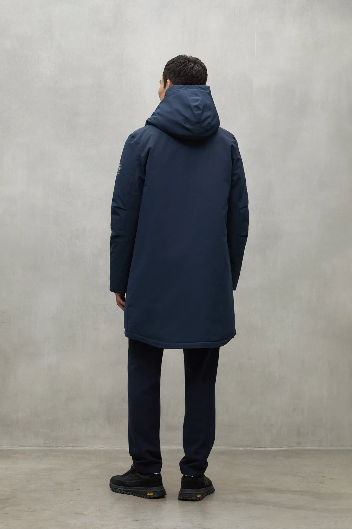 NAVY BLUE ICEBERG COAT