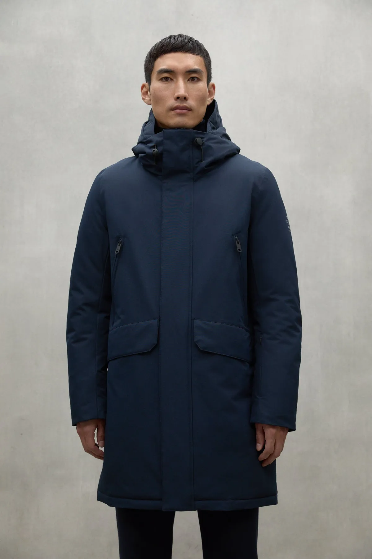 NAVY BLUE ICEBERG COAT