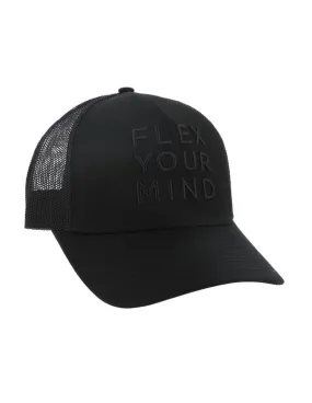 OFERTA GORRA FLEX ON LOGO FLEX YOUR MIND NEGRO