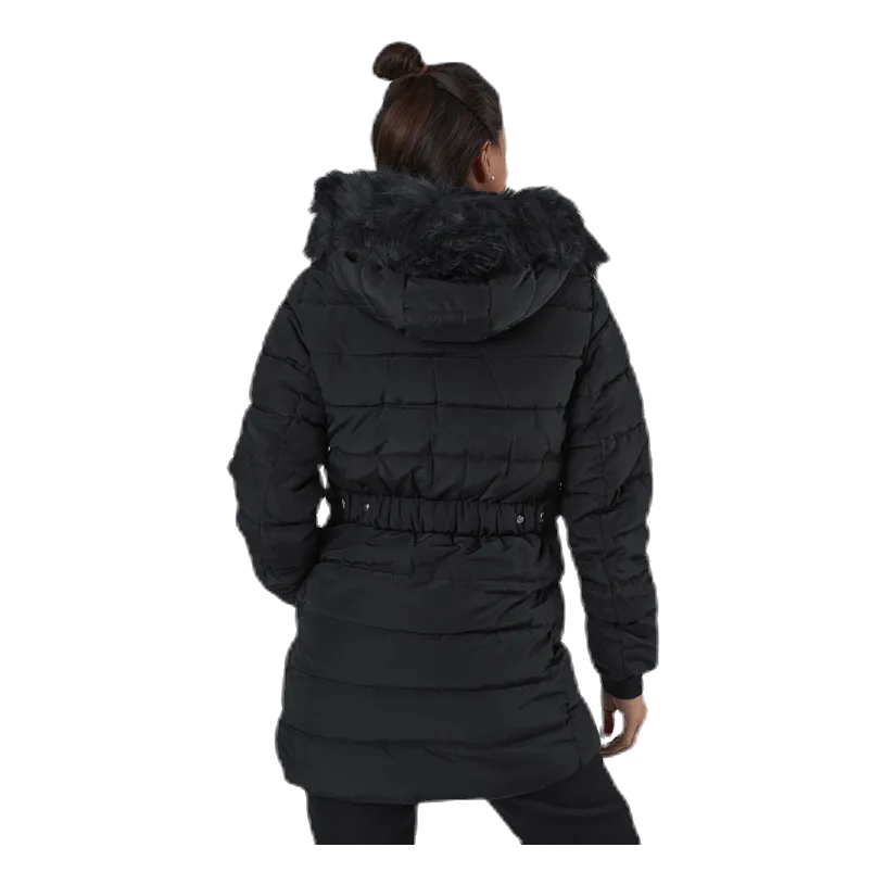 Only Camilla Quilted Coat Cc Otw Black