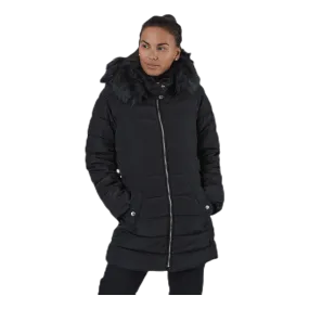 Only Camilla Quilted Coat Cc Otw Black