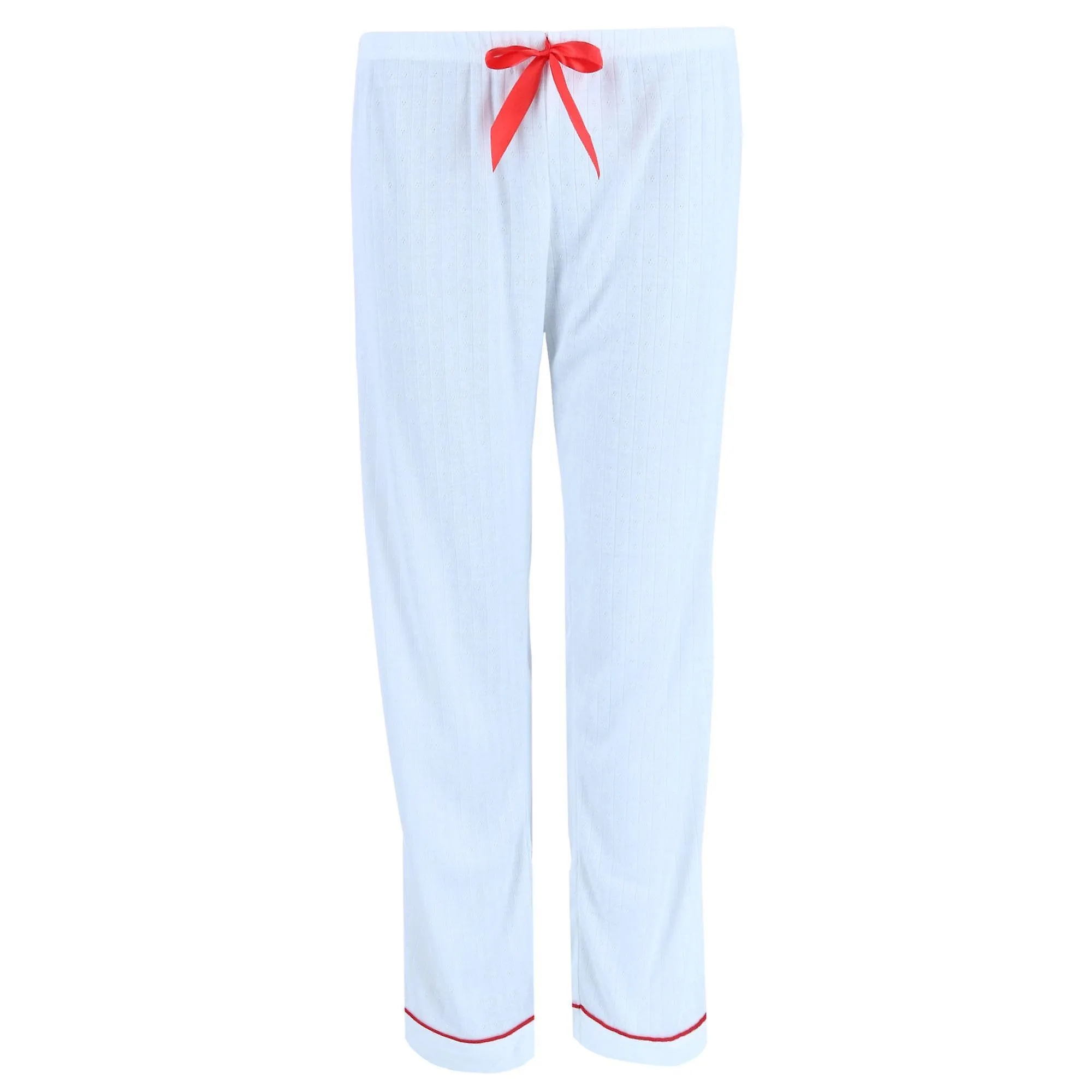 Overslept  Pointelle Cherries Notch Pajama Set (Women)