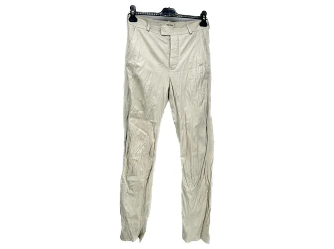 Pantalón ZADIG & VOLTAIRE T.fr 34 Cuero Blanco 