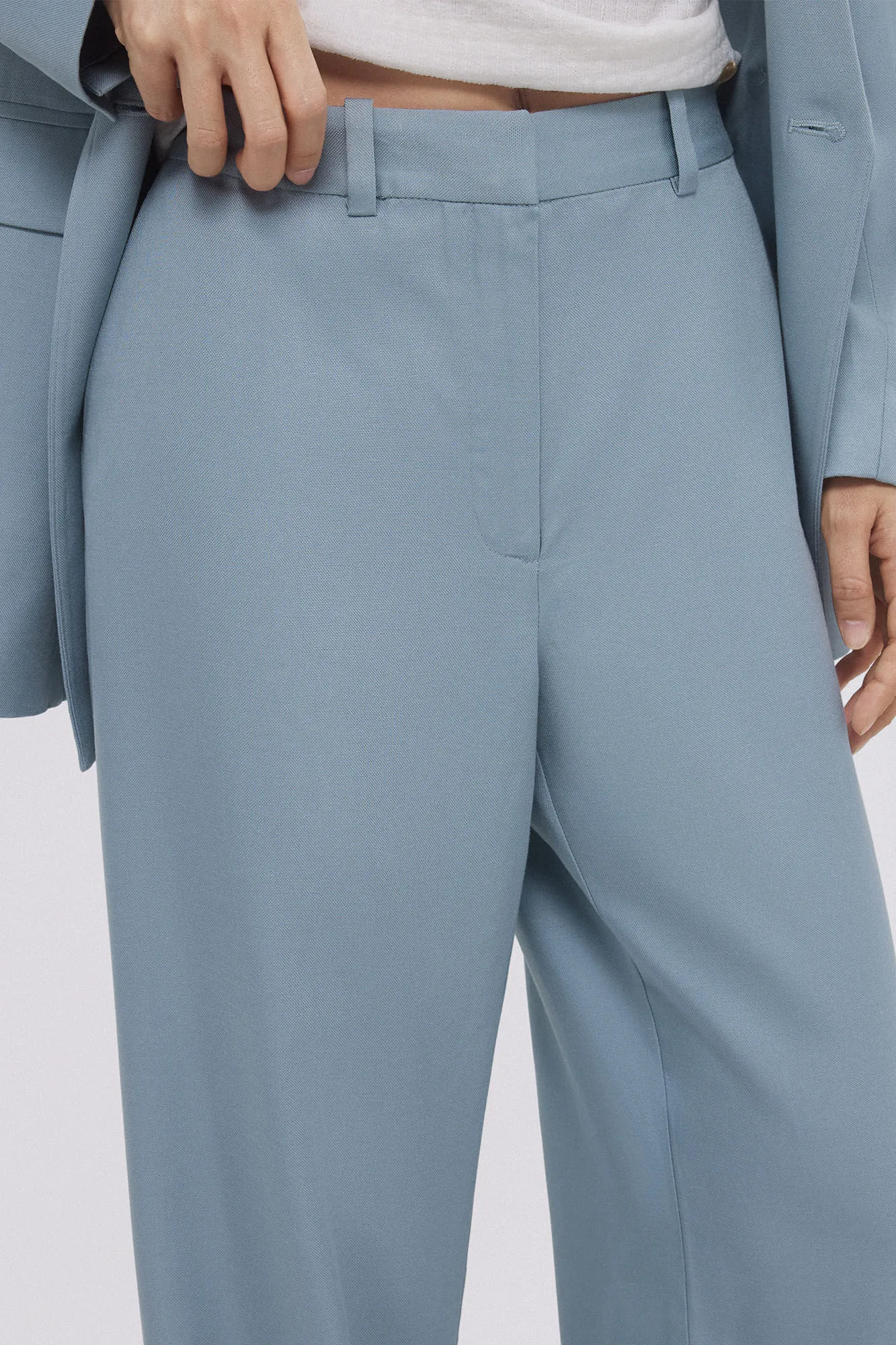 Pedro del Hierro Pantalón traje de corte clásico