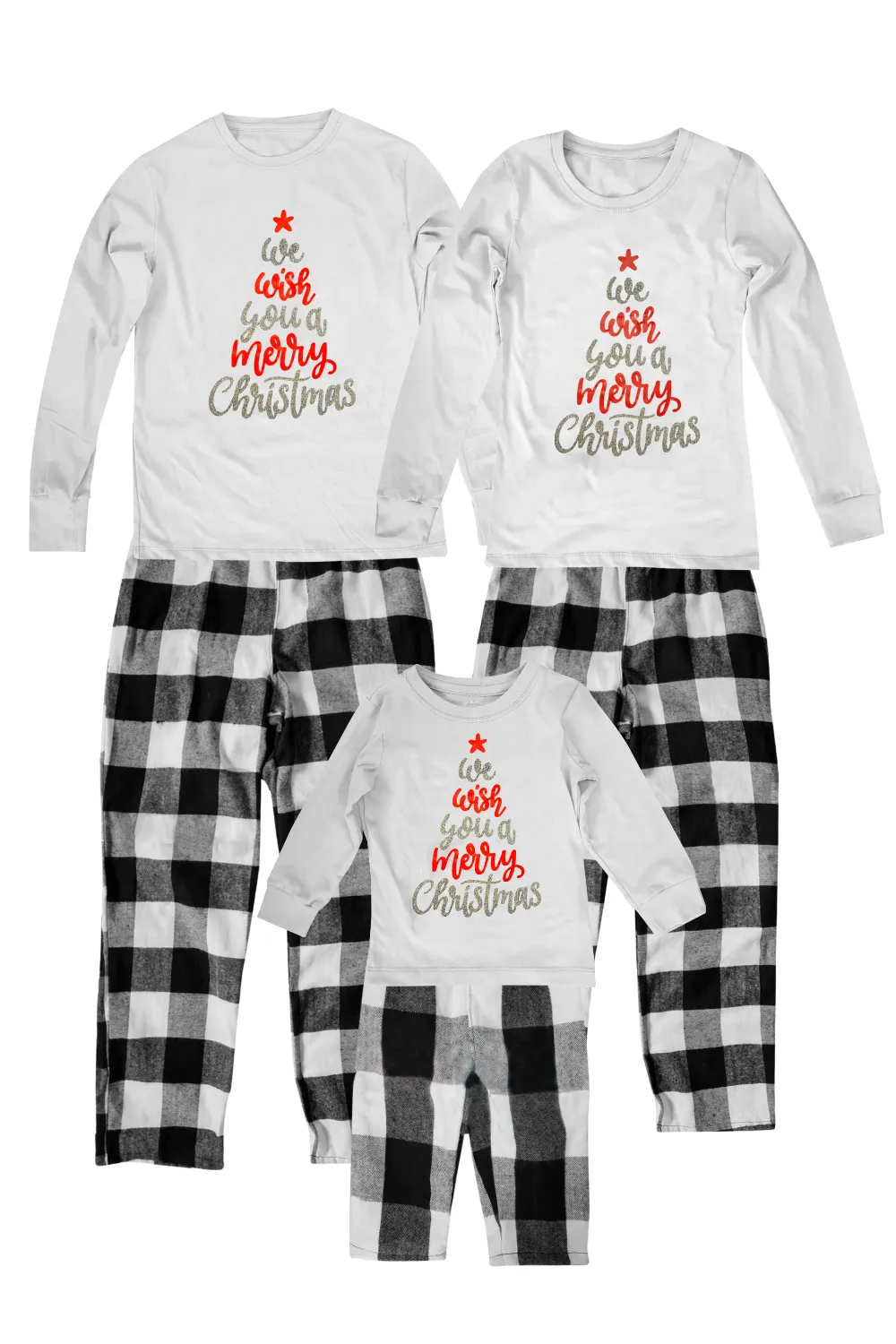 Pijama Franela 1 a 12 Aos. We Wish you a merry xmas