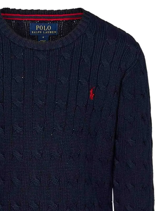 Polo Ralph Lauren Suéter Cuello Redondo - Azul