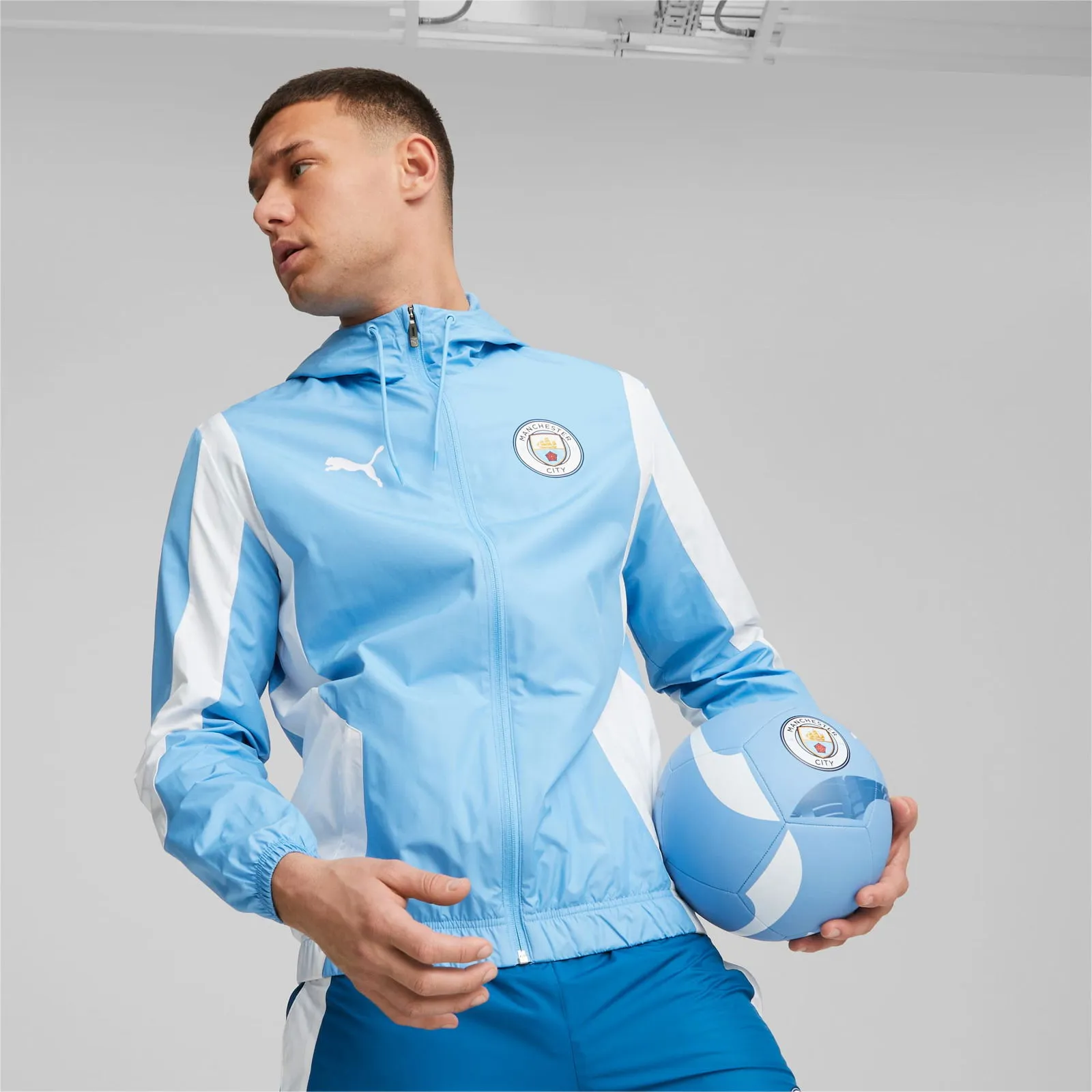 Puma Manchester City Men's Prematch Anthem Jacket