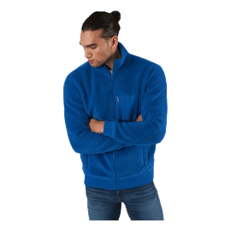 Rendimiento máximo Original Pile Zip Jacket Blue