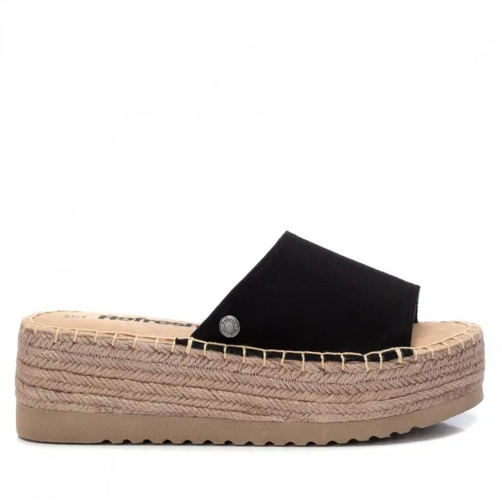 Sandalias plataformas Refresh negras 07934002