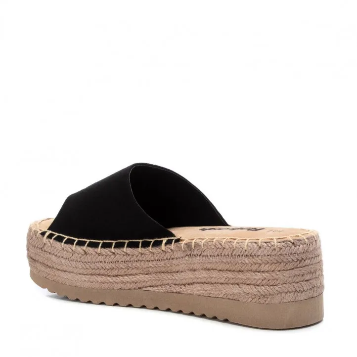 Sandalias plataformas Refresh negras 07934002