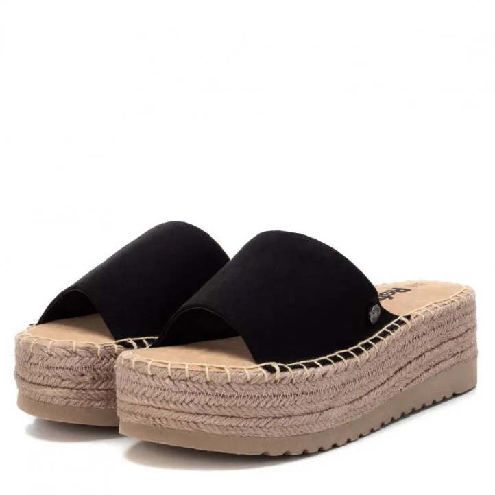 Sandalias plataformas Refresh negras 07934002