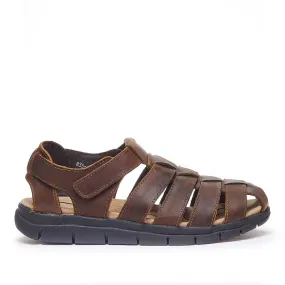 Sandalias Vicmart marrones cerradas