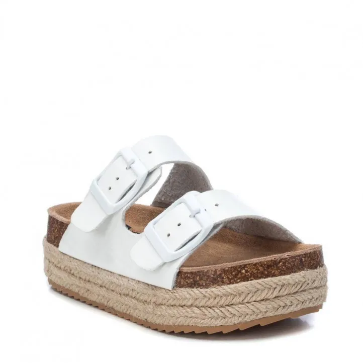 sandalias Xti 057060 blancas doble tira