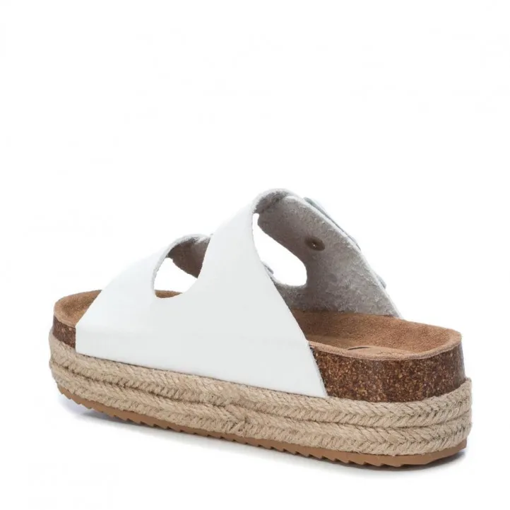 sandalias Xti 057060 blancas doble tira