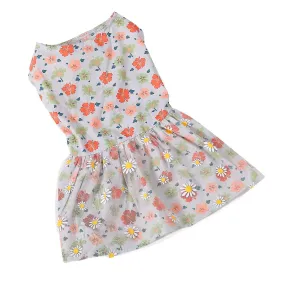 Small Pet Floral Dress Daisy Mesh Detector Dress Petit Pet Arcade Outfit