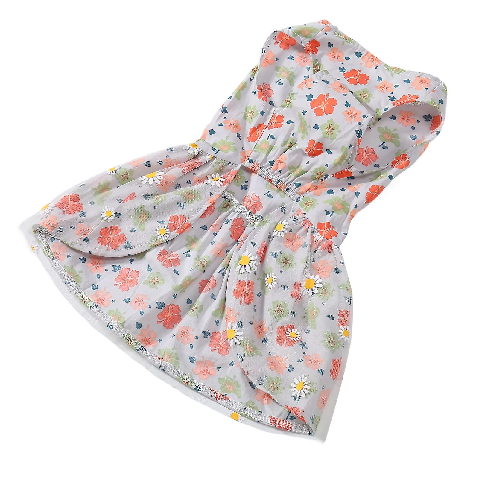 Small Pet Floral Dress Daisy Mesh Detector Dress Petit Pet Arcade Outfit