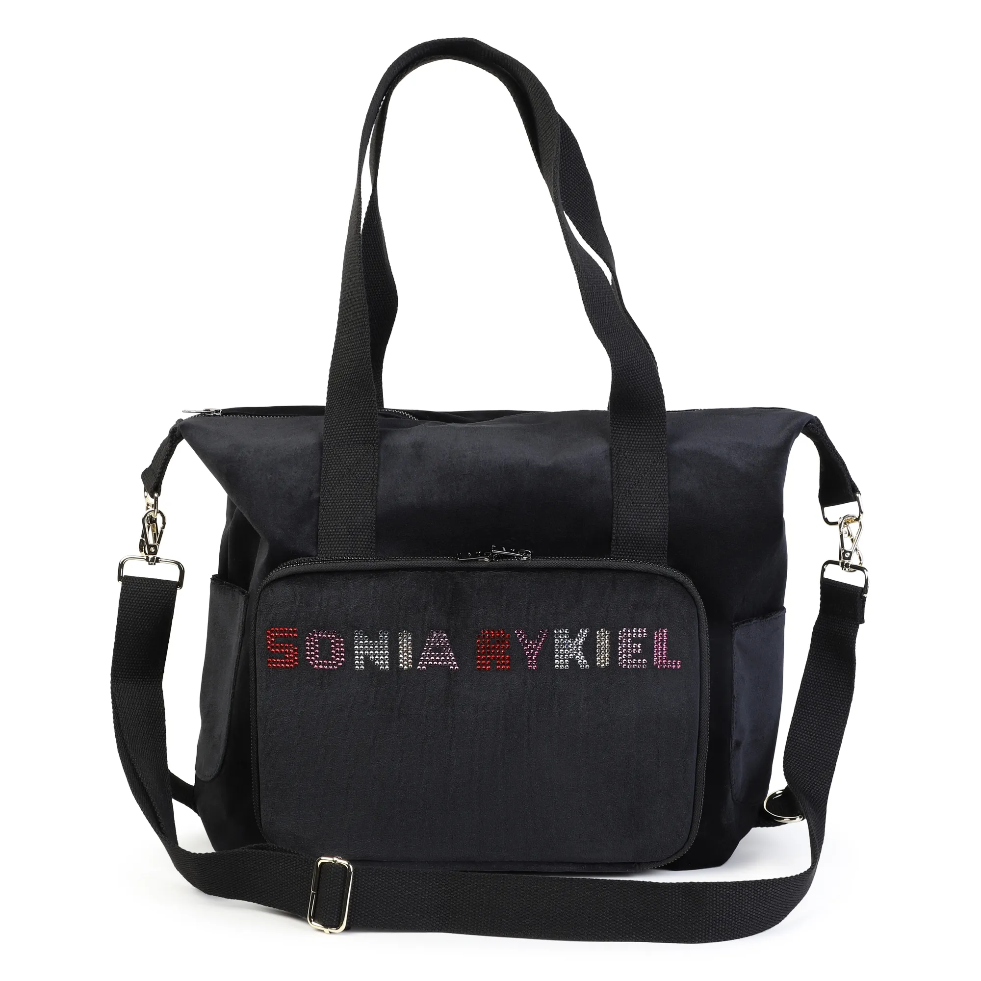 SONIA RYKIEL Bolso cambiador de terciopelo