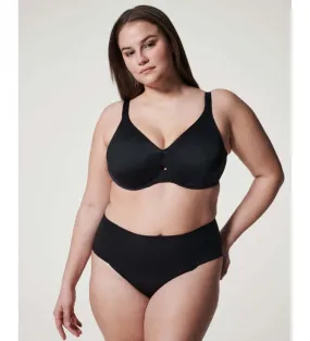 SPANX BRAGA MOLDEADORA DE TALLE ALTO SIN COSTURAS NEGRO