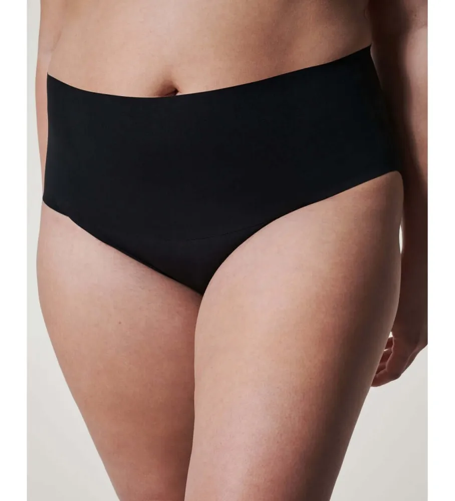 SPANX BRAGA MOLDEADORA DE TALLE ALTO SIN COSTURAS NEGRO