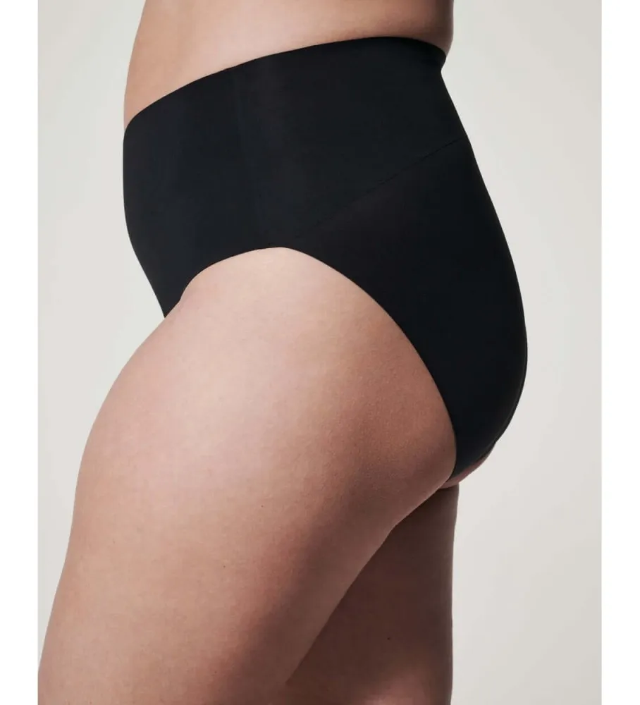 SPANX BRAGA MOLDEADORA DE TALLE ALTO SIN COSTURAS NEGRO