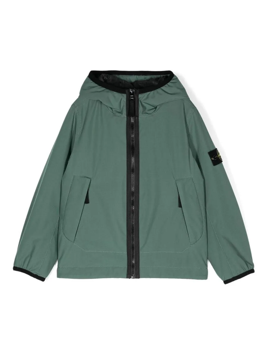 STONE ISLAND HOODED JACKET