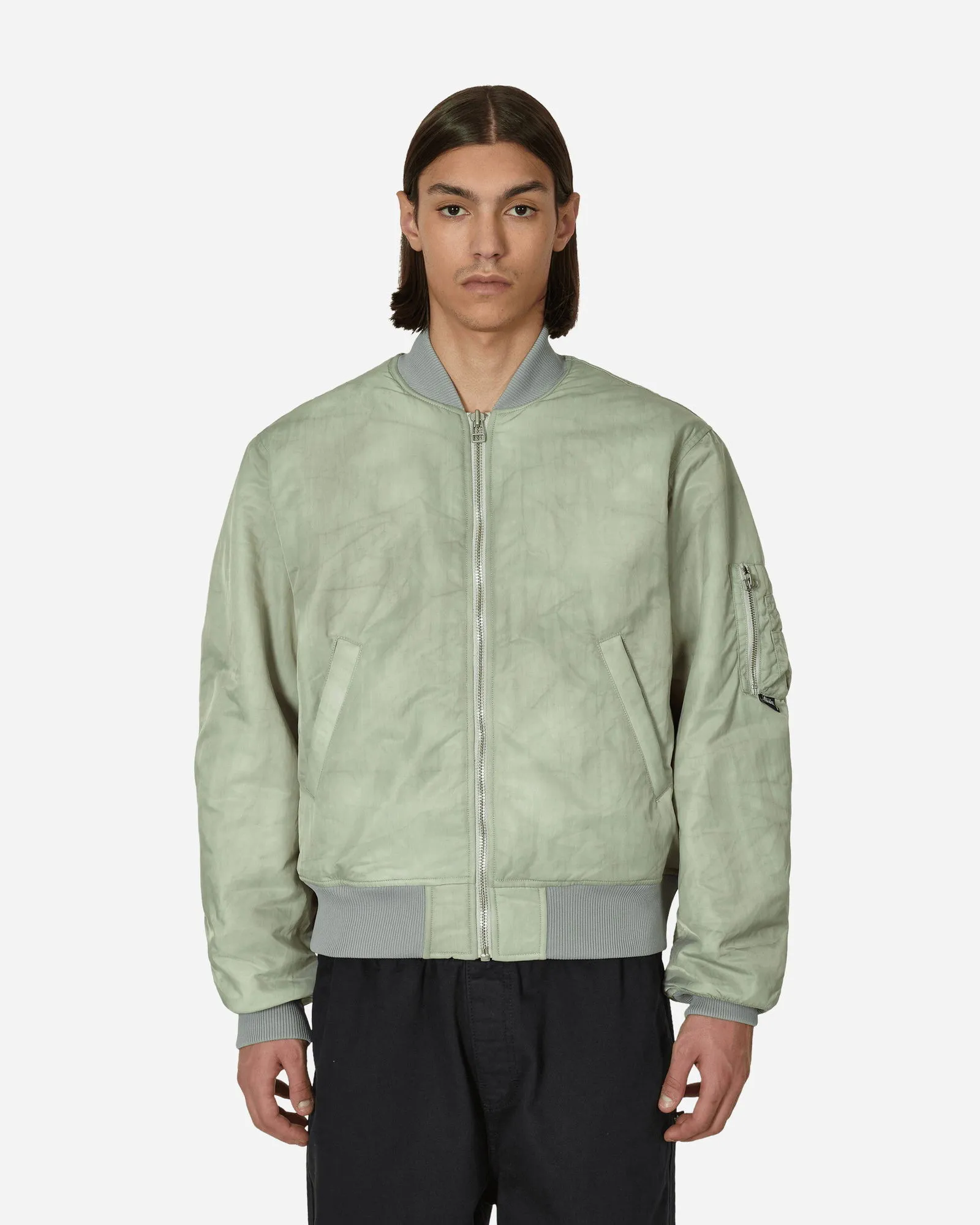 Stüssy Dyed Nylon Bomber Jacket