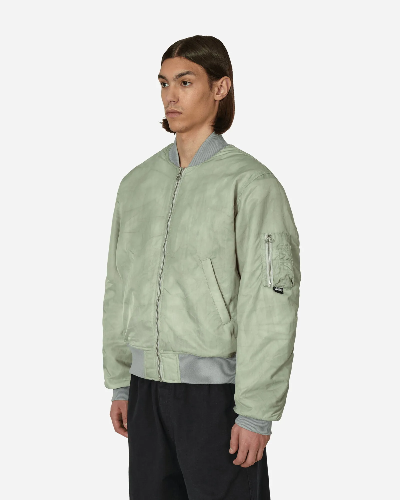 Stüssy Dyed Nylon Bomber Jacket