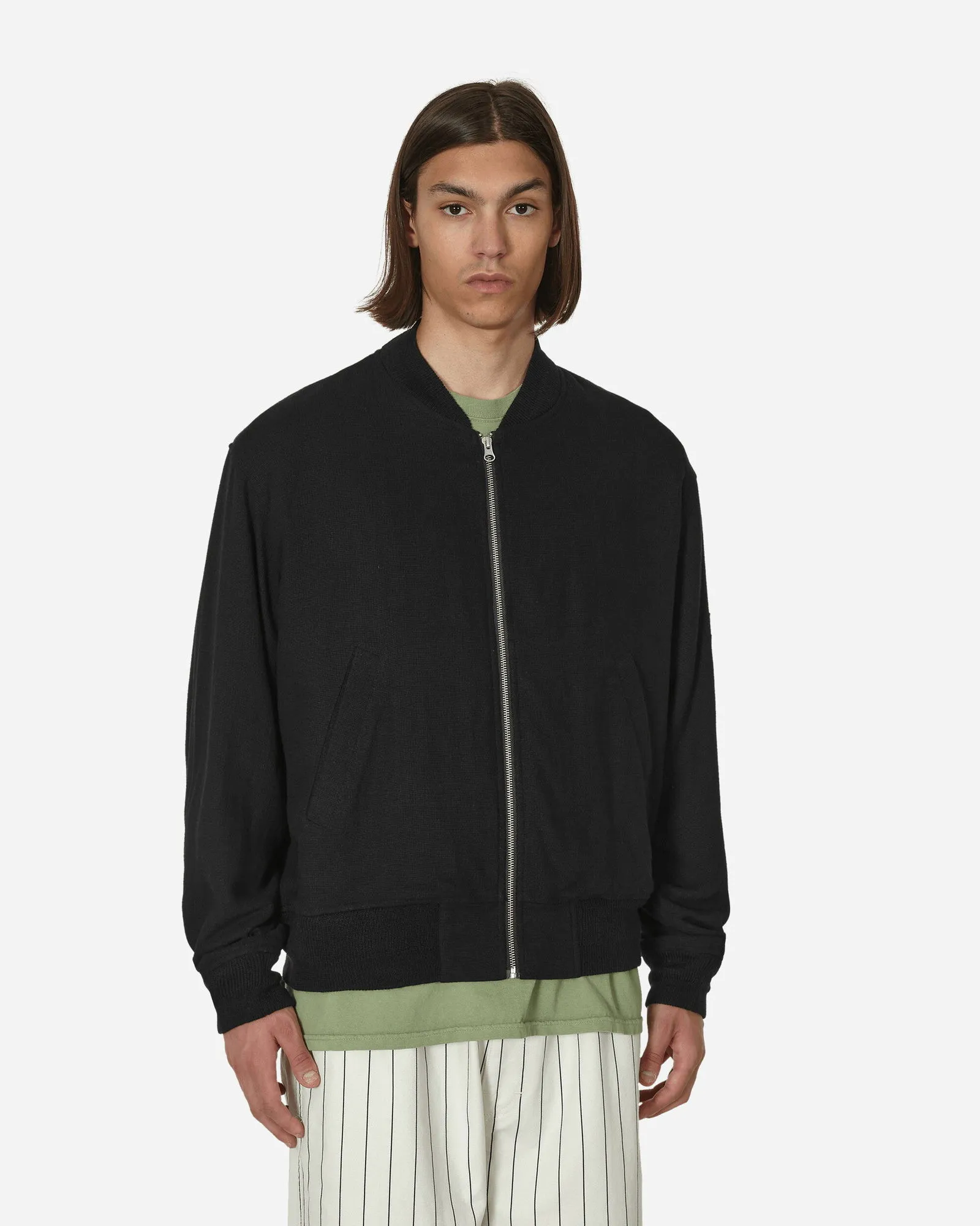 Stüssy Linen Beach Bomber Jacket