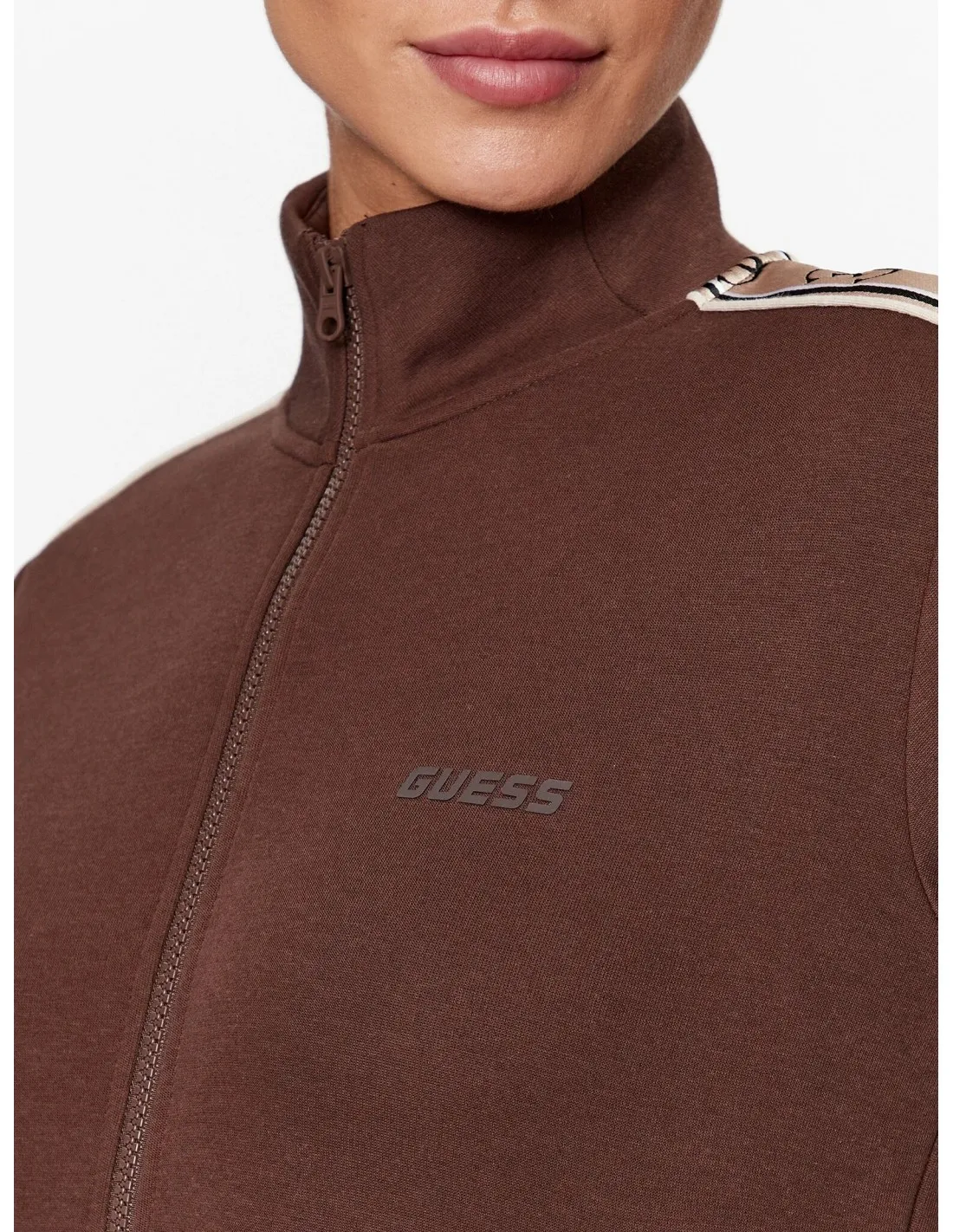 Sudadera banda con logo lateral de Guess