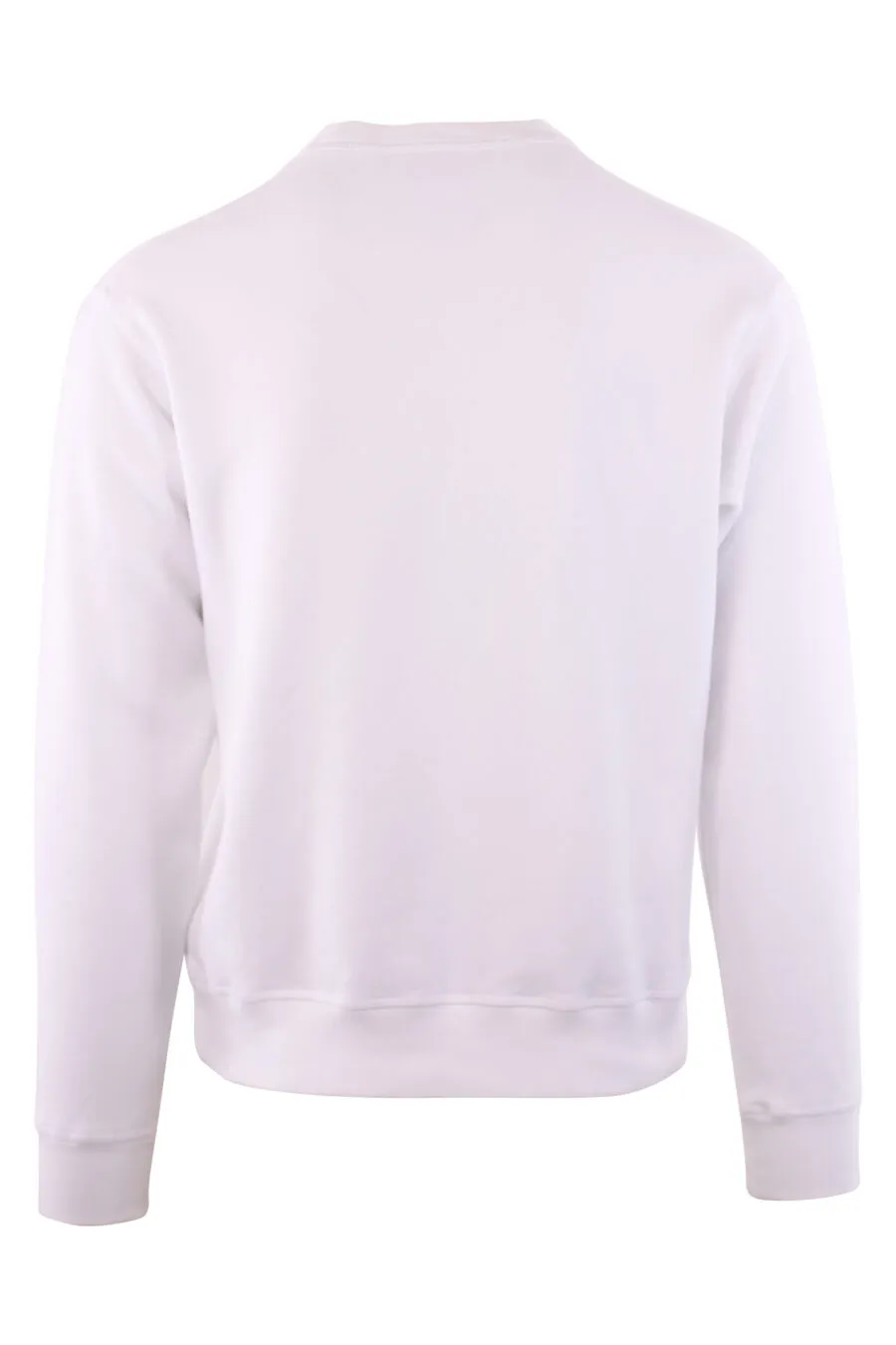 Sudadera blanca con logo 