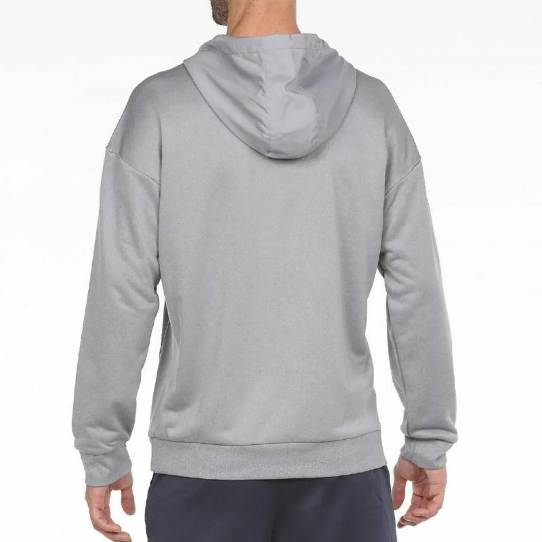 Sudadera Bullpadel Jubon Gris Vigore | Bullpadel