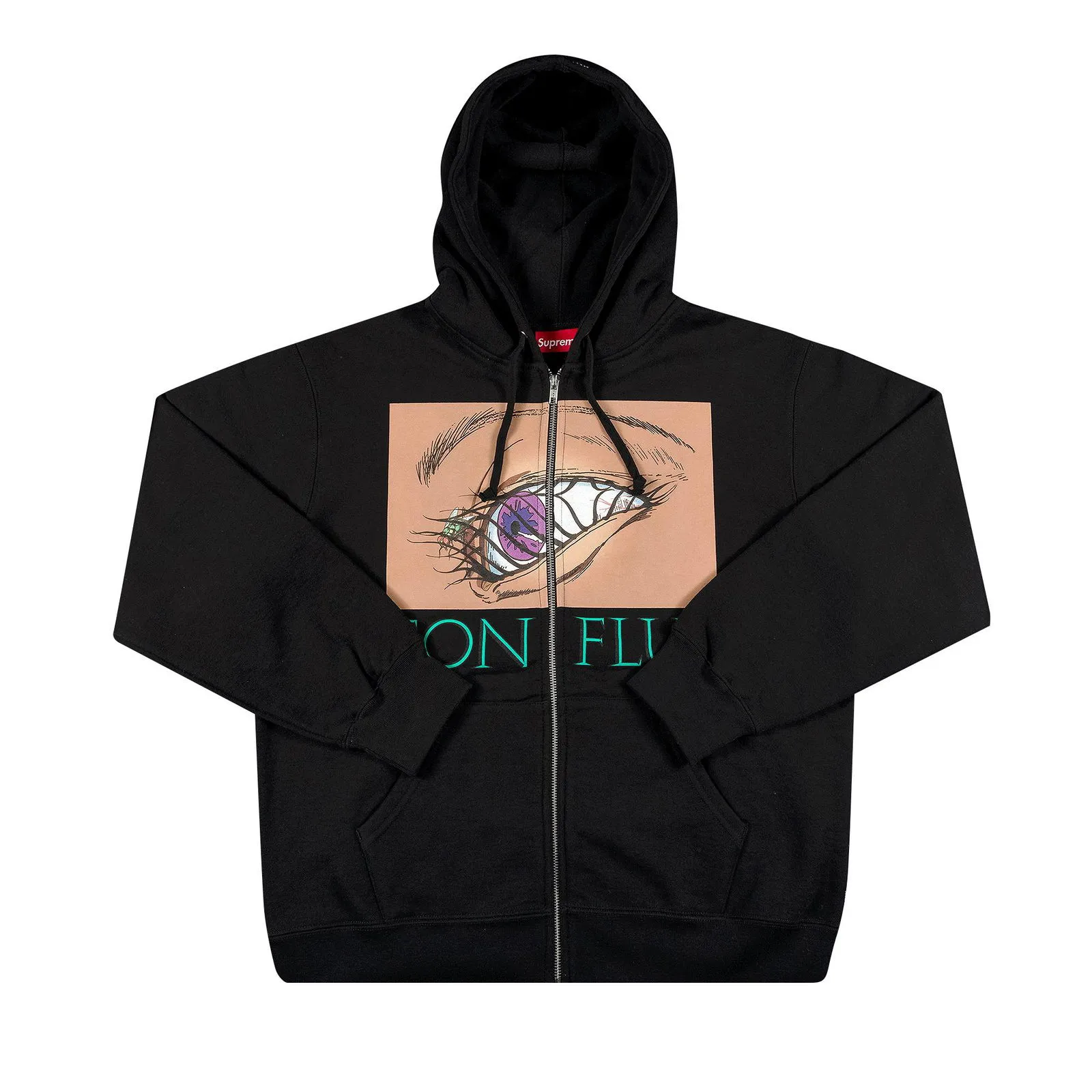 Supreme Aeon Flux Zip Up Hooded Sweatshirt