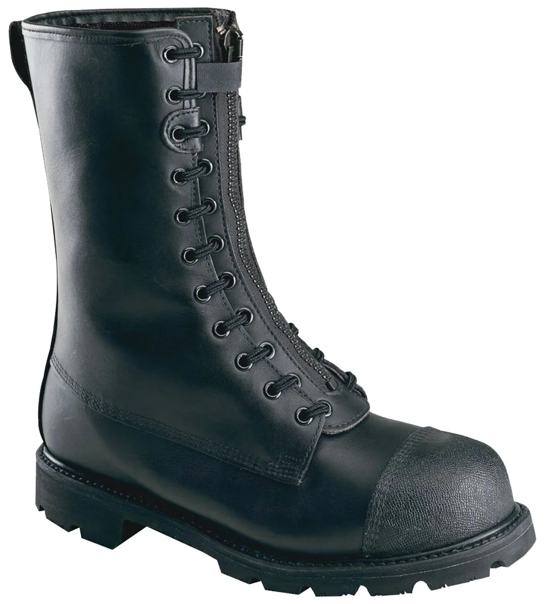 THOROGOOD/WEINBRENNER  Hellfire, Men's, Black, Steel Toe, EH, WP, PR, Slip Resistant, 10 Inch, Firefighting, Work Boot