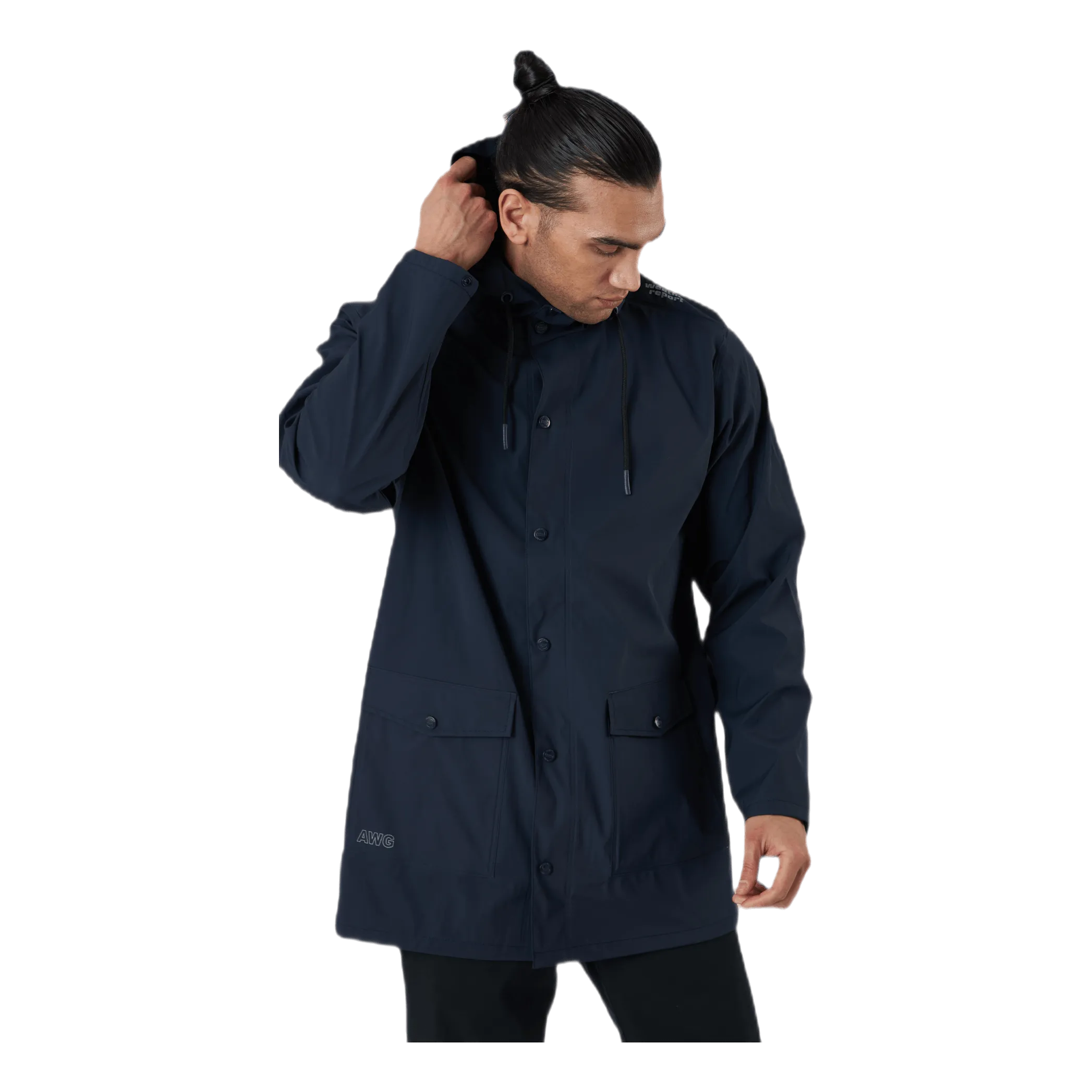 Weather Report Erik M Dull PU Jacket W-PRO 5000 Blue