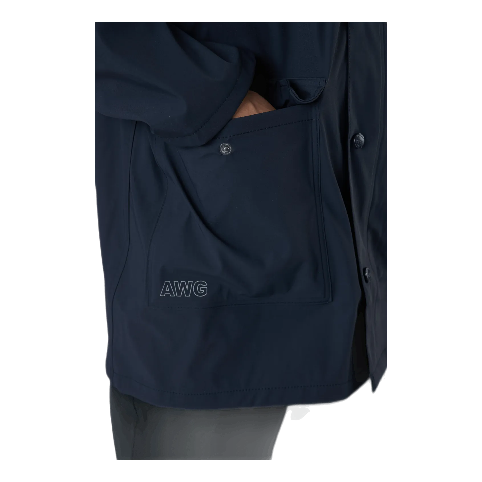 Weather Report Erik M Dull PU Jacket W-PRO 5000 Blue