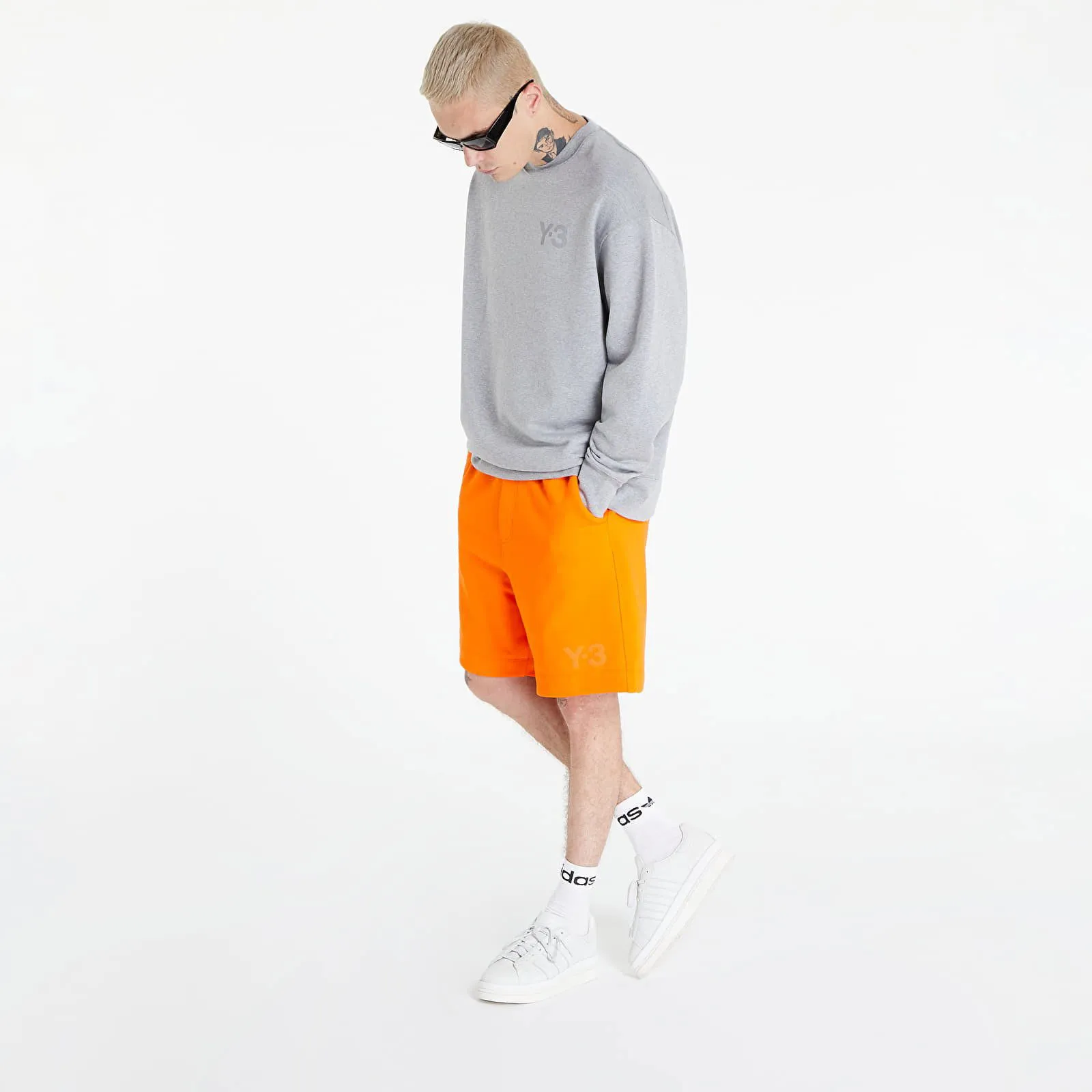 Y-3 Chest Logo Crew Sweatshirt