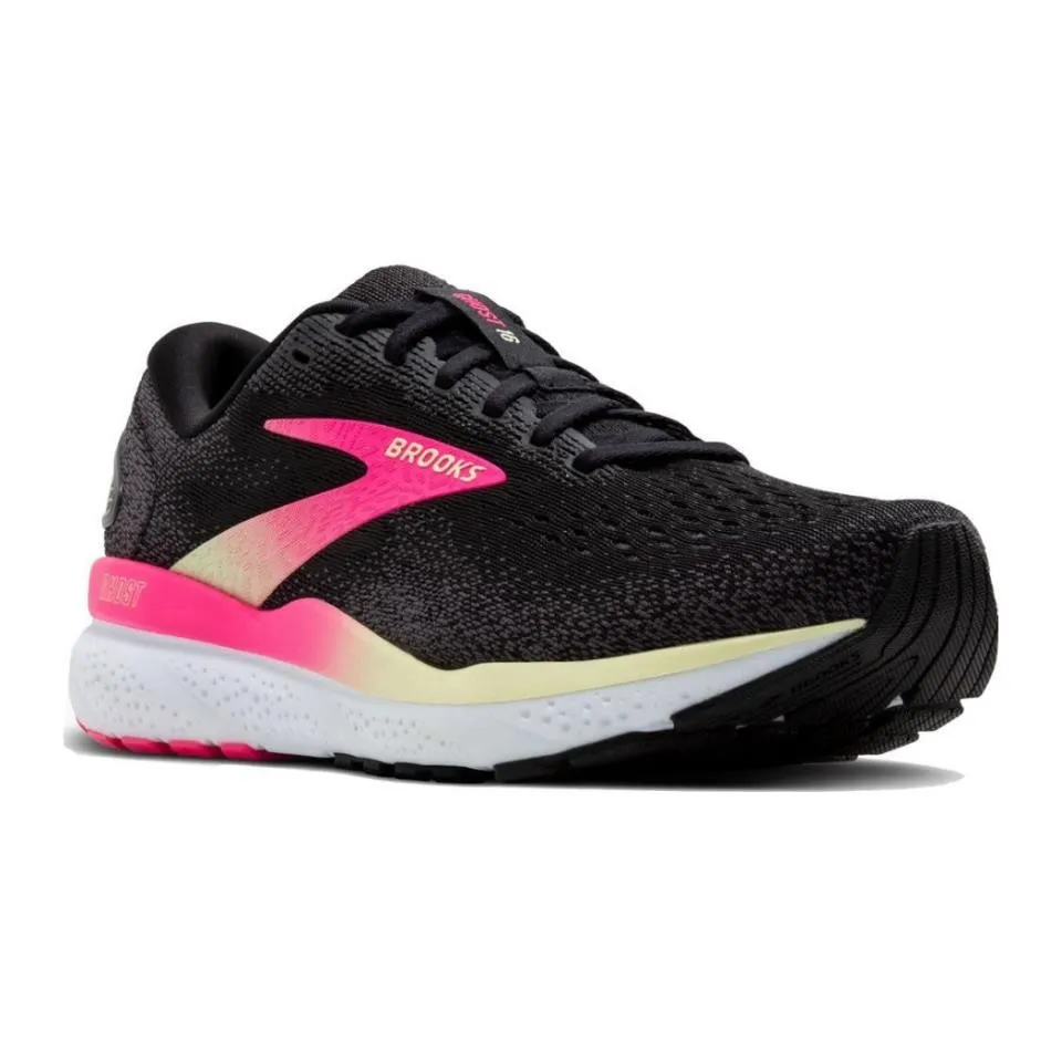 ZAPATILLAS BROOKS GHOST 16 NEGRO ROSA 1204071B074