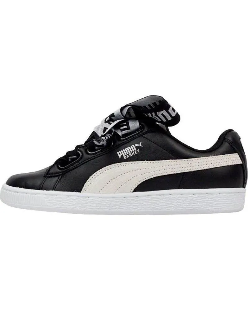 Zapatillas deporte PUMA  de Mujer BASKET HEART DE WNS BLACK 364082-01  NEGRO