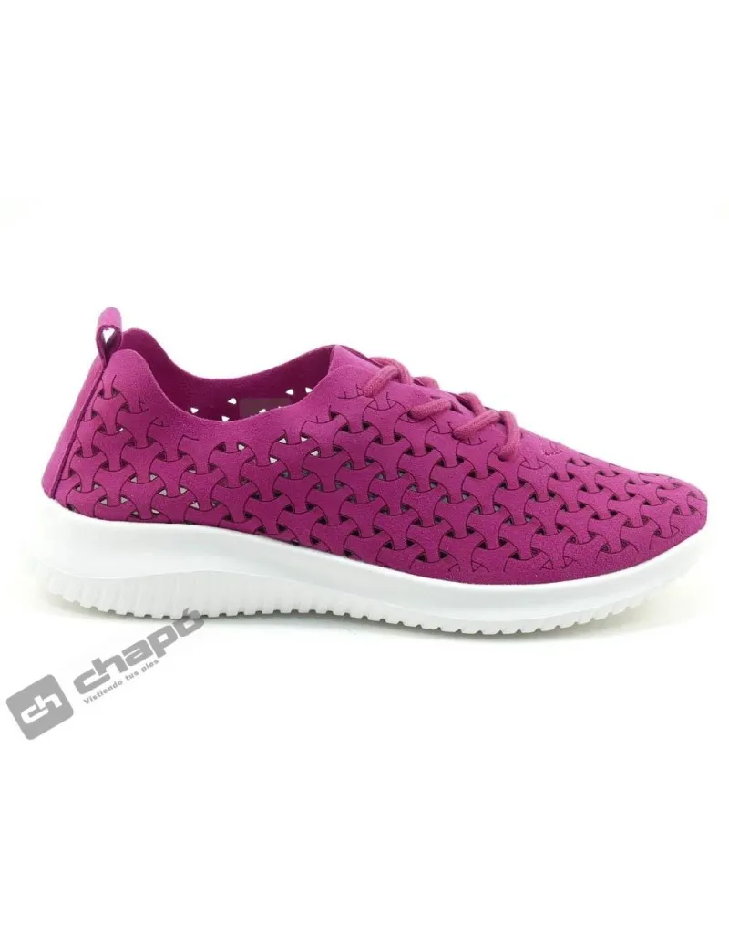 Zapatillas Deportiva Fuxia Ecoligero Liberte