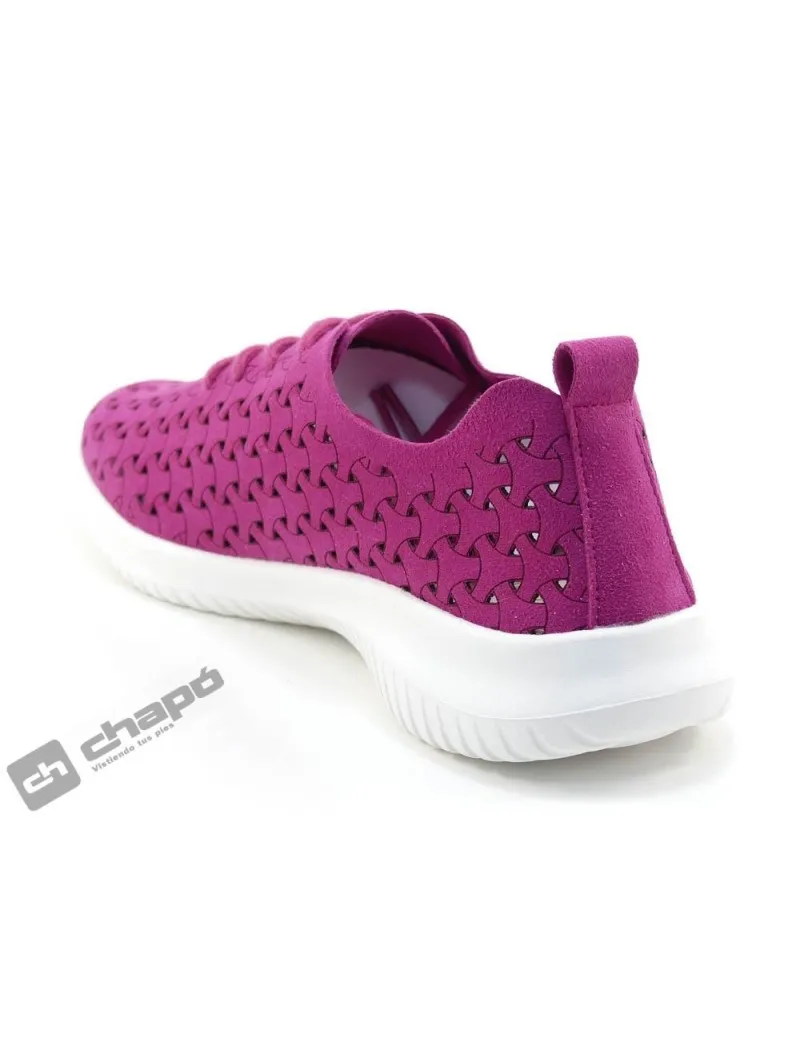 Zapatillas Deportiva Fuxia Ecoligero Liberte