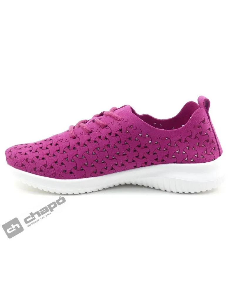 Zapatillas Deportiva Fuxia Ecoligero Liberte