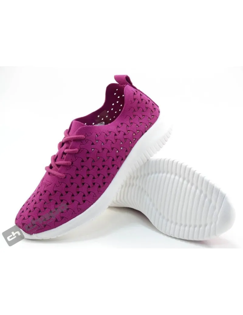 Zapatillas Deportiva Fuxia Ecoligero Liberte